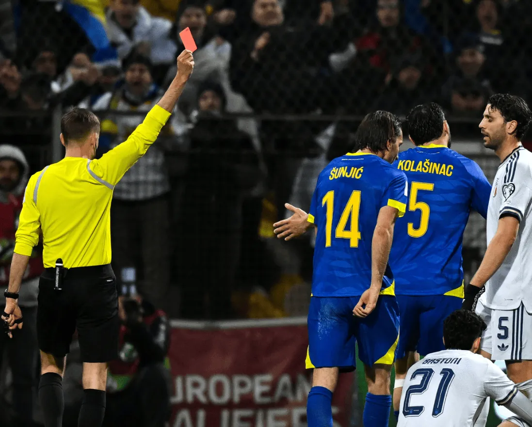 半岛体育APP-波黑0-1意大利半场数据：射门13-2，射正4-2，良机0-0